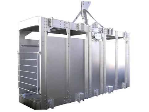 Single-cycle aluminum cage